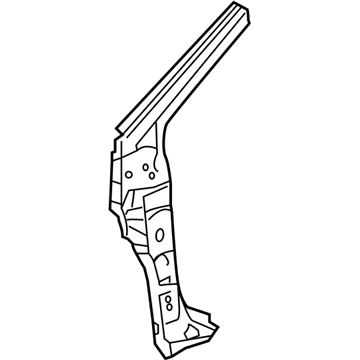 Toyota 61108-02140 Hinge Pillar Reinforcement