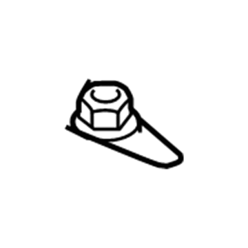 Mopar 6504065 Nut-HEXAGON FLANGE Locking