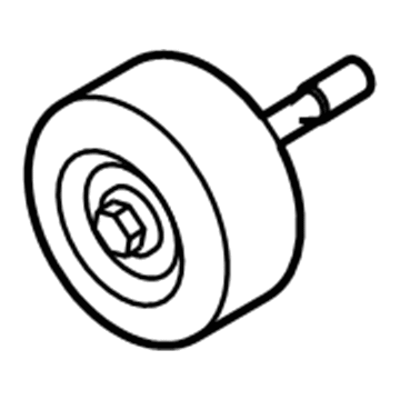 Nissan 11925-JA11A Pulley Assy-Idler, Compressor