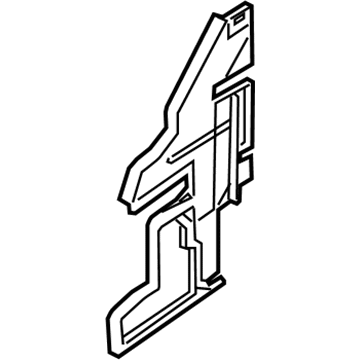 Nissan 92184-ZX10A Seal Rubber