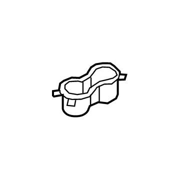 Kia 84625D5000 Front Console Cup Holder Assembly