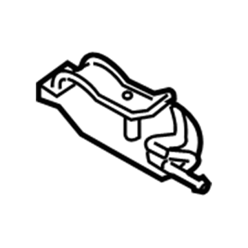 BMW 18-30-7-535-411 Rear Silencer Bracket, Rear