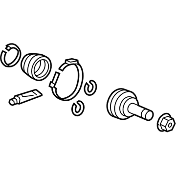 Honda 44014-TK8-A11 Joint Set, Outboard