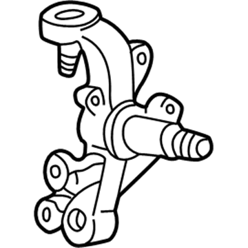 Ford 6F1Z-4A013-B Knuckle