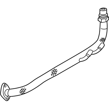 Ford 3S4Z-9D477-AA EGR Tube