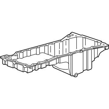 GM 12600498 Oil Pan