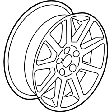 GM 19300999 Wheel, Alloy