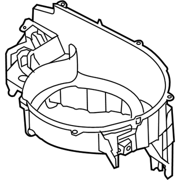 Hyundai 97115-2S000 Case-Blower, Lower