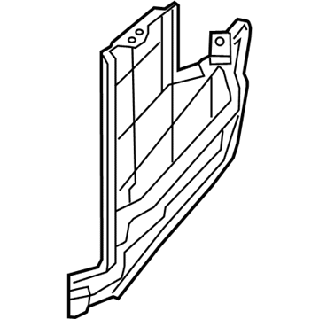 Nissan 92184-5SA0A Seal-Condenser, Side
