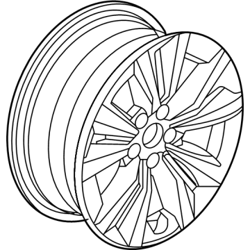 Honda 42700-T20-A92 W-DISK (17X7J)