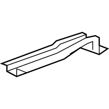 Mopar 5182358AA Rail-Rear Floor Pan Side