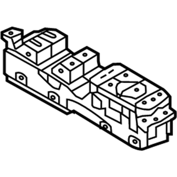 Hyundai 93570-B1012-4X Power Window Main Switch Assembly