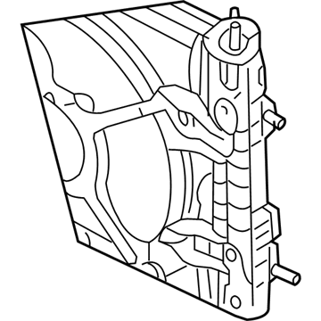 Mopar 5096191AC CONDENSER-Air Conditioning