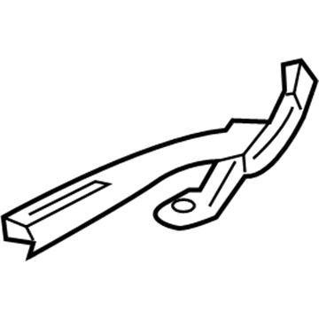 Honda 60120-T2F-A00ZZ Hinge, Passenger Side Hood