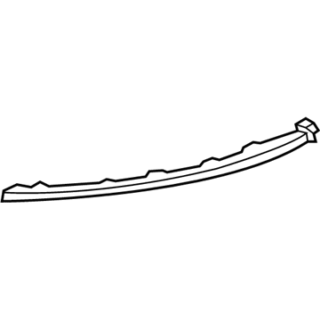 Honda 74147-T2A-A01 Seal Rub R, Hood