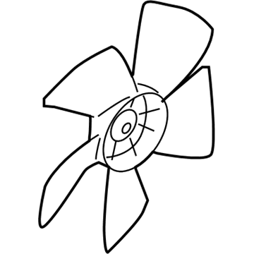 GM 21999769 Fan Blade