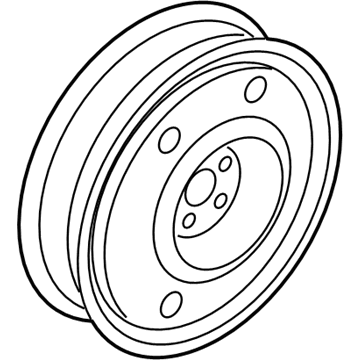 Ford FT4Z-1015-A Wheel, Spare
