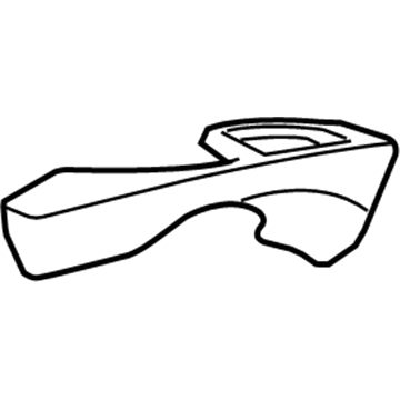 GM 15897627 Armrest Asm-Rear Side Door *Shale