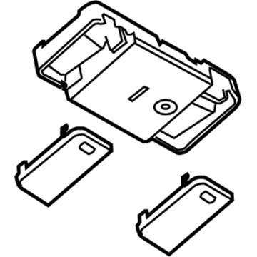 Nissan 26430-EL00A Lamp Assembly-Map