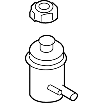 Kia 571503E100DS Reservoir Assembly-Power