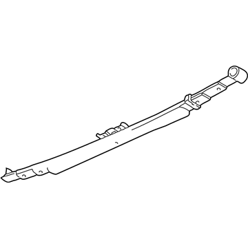 Mopar 4670448AA Rear Leaf Spring