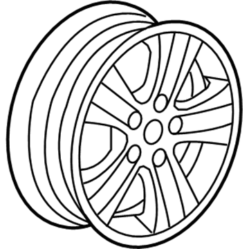 GM 96851720 Wheel, Alloy