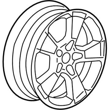 GM 19177077 Wheel Rim Kit, Aluminum