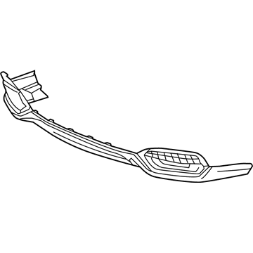 Acura 04716-TX4-A50 Face, Rear Bumper Lower (Dot)