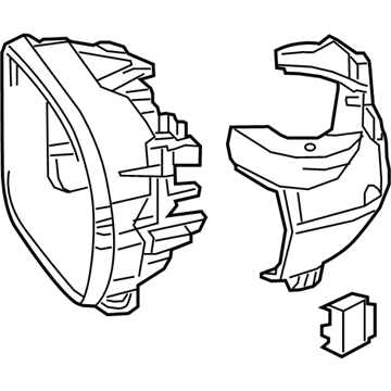 Honda 76255-T7W-A01 Housing Set, L.