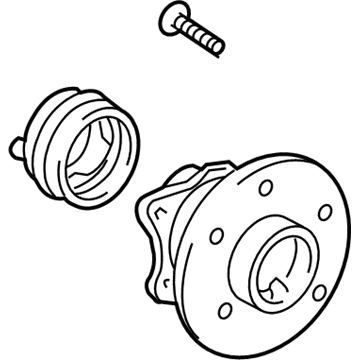 Toyota 42450-01010 Hub & Bearing