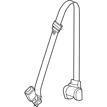 Ford CK4Z-14611B64-AB Center Belt Assembly