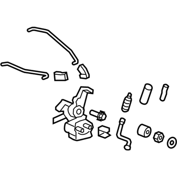 Honda 68741-T6Z-305 Hinge Set., R. Tailgate (Lower)