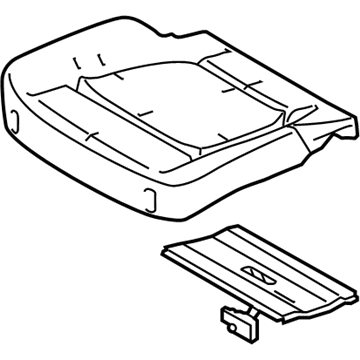 Ford JL3Z-1663222-A Seat Cushion Pad