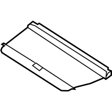 BMW 51-47-6-955-873 Cargo Cover/Anthracite