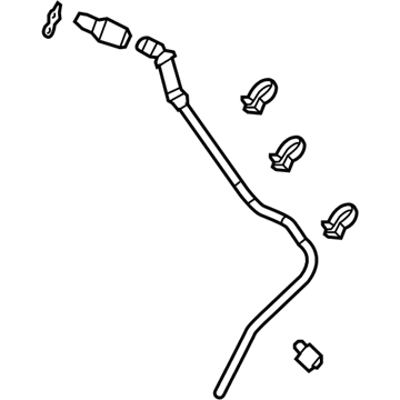 Acura 70060-TJB-A00 Tube, Rear Drain R