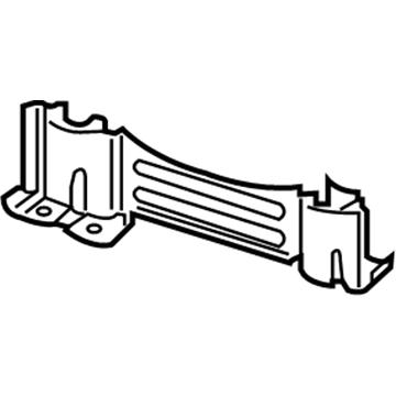 Nissan 88642-EM00A Striker Assy-Rear Seat, RH