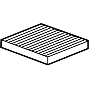 GM 23135671 Filter-Pass Compartment Air