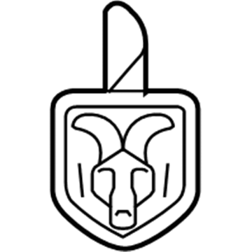 Mopar 5191814AA Emblem