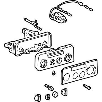 Toyota 55910-02030-B0 Dash Control Unit