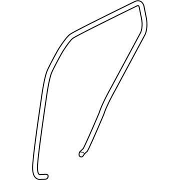 Infiniti 76924-5NA0A Welt-Body Side, Rear LH