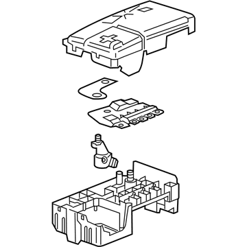 GM 84314829 Fuse Box