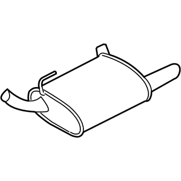 Ford DR3Z-5230-L Muffler