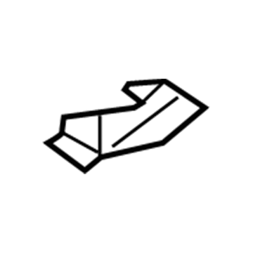 BMW 41-10-2-992-894 Deformation Element, Middle Right