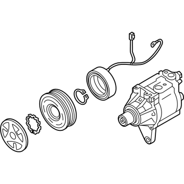 Toyota SU003-08914 Compressor Assembly