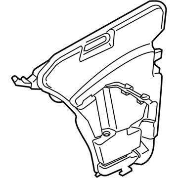 BMW 61-66-8-491-829 Washer Fluid Reservoir