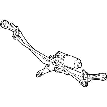 BMW 61-61-9-491-439 Linkage Wiper System With Motor