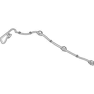 BMW 61-66-7-388-756 Nozzle Chain, Windscreen Washer System