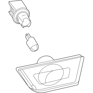 Ford NZ6Z-13A565-A REFLECTOR ASY