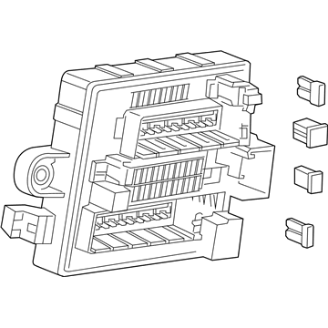 GM 84281614 Fuse & Relay Box