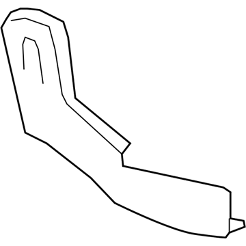 GM 96850112 Cover, Rear Seat Reclining Outer Finish